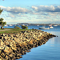 Plymouth Harbor Coastline 
